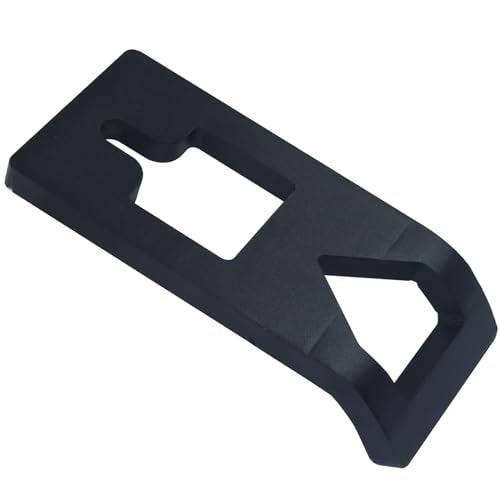 Heavy-Duty Steel T-Post Puller Plate, T Post Puller Fence Post Puller, T Post Puller Tool (Replace S16110400) - Works with Tractor Buckets, Chains, Jacks, or S-Hooks for Quick T-Post Removal
