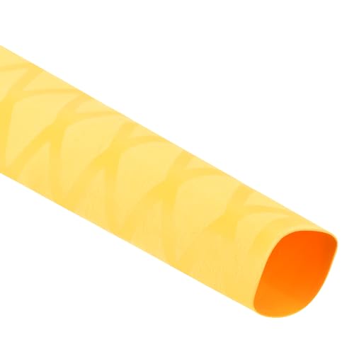 DMiotech Heat Shrink Sleeve Wrap Tubing x Tube Tubing for Fishing Rod Grips and Other Grips, Non Slip - Insulation - Waterproof 40'' Lengths, Dia 25mm Yellow - color: Yellow, size: Dia 25mm