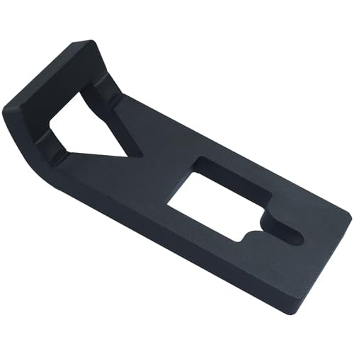 Heavy-Duty Steel T-Post Puller Plate, T Post Puller Fence Post Puller, T Post Puller Tool (Replace S16110400) - Works with Tractor Buckets, Chains, Jacks, or S-Hooks for Quick T-Post Removal