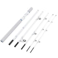 KastKing Centron Lite Travel Fishing Rods, Portable 4/5 Piece Spinning & Casting Rods, Extra Twin-Tip, IM6 Graphite Blanks, Stainless Steel Guides W/Ceramic Rings, Split or Full Rear EVA Handle - size: 7'6"- MH- MF(5 Pcs+ Extra Tip), style: Spinning
