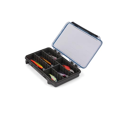 Plano StowAway 3600 Waterproof Stow Tackle Box, 4-Pack, IPX7 Waterproof Rating, with Rustricor, Single Latch Design, Transparent DuraView Lid, Storage for Fishing Bait, Lures and Gear - size: 3600 4-Pack, style: Regular - New Model