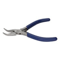 The Beadsmith Bent Chain-Nose Pliers | 4.5" Jewelry Making Tool for Crafting and Repair, For Reaching Difficult Angles, Steel Head w/ PVC Handles - style: Bent Chain Nose