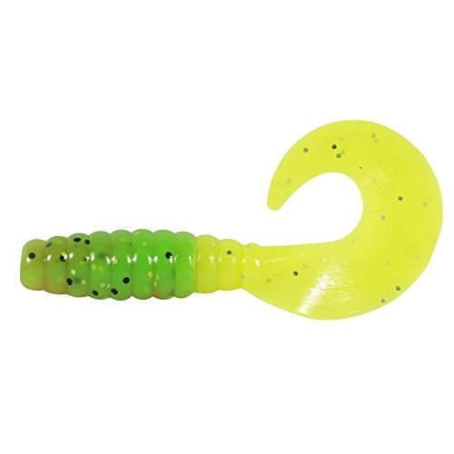 Berkley PowerBait Power Grubs Fishing Soft Bait - color: Firetiger, size: 2" (20 Count)