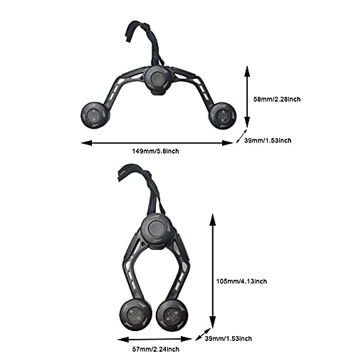 GT Knotter Fishing Bobbin Knotter Assist, Fishing Line Monofilament FG PR Knotter, Fishings Line Winder Assist Knotting Connector Accessories - color: Types: B