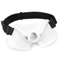 SANLIKE Fishing Belt Rod Holder Adjustable Fishing Fighting Waist Belt with EVA Padded Great Plastic Material Fighting Belt - color: White