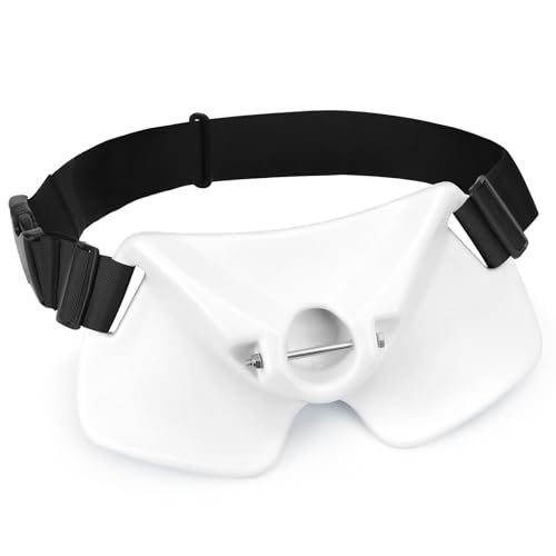 SANLIKE Fishing Belt Rod Holder Adjustable Fishing Fighting Waist Belt with EVA Padded Great Plastic Material Fighting Belt - color: White