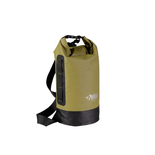 Pelican Waterproof Dry Bag 10L/20L/30L - Reflective - Exodry - Waterproof - Keeps Gear Dry for Kayaking, Beach, Rafting and Fishing - size: 10L