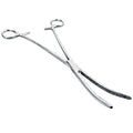 ADROIT 12" Curved Extra Long Hemostat Forceps | Stainless Steel Design | Extra Long with Small Teeth On Jaws | Locking Mechanism Built in | Great for Sewing, Fishing, Jewelry Making, Multi-Use - size: 12", style: Curved
