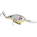 Strike King Pro Model 6XD Fishing Lure, Deep Diving Crankbait, Unique Curved Bill, Free-Floating Rattle Chambers, 1-Ounce, Dives to 19-Feet, Size 1 Treble Hooks - color: Splatterback, size: 1 oz