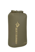 Sea to Summit Lightweight Dry Bag, Multi-Purpose Dry Storage - color: Olive Green, style: 20 Liter