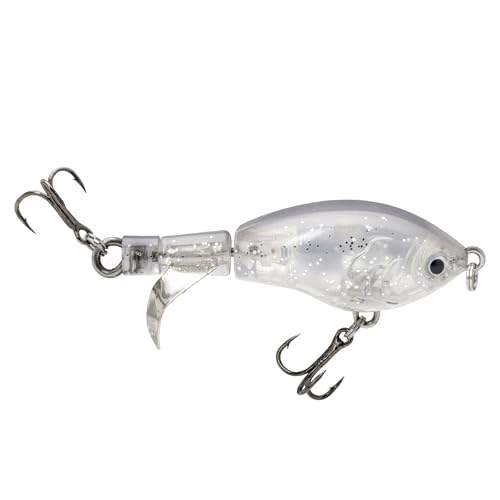 Strike King Bitsy Chickin Fishing Lure, Topwater Plopper, 2 1/2-Inches, 1/4-Ounce - color: Shad Spawn