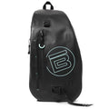 BOTE Highwater Slingpack One Strap Backpack Waterproof Outdoor Dry Bag 20 Liter Capacity Watersport Kayaking Fish Sling Snow - color: Black