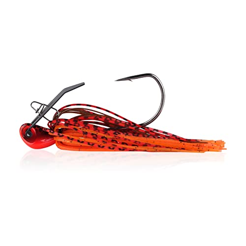 Berkley Slobberknocker and Power Stinger Kit, White, 1/2 oz., Innovative Design Drives Consistent Vibration Through Entire Trailer, Jig and Swimbait for Bass Fishing, Equipped with Fusion19 Hook - color: White PowerStinger Kit, size: 1/2 oz - 4/0 Hook Siz