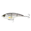 6th Sense – Speed Pump Saltwater Swimbait Fishing Lure, Jointed Hard Bait with Natural Swimming Action - color: Baby Speck, size: 5in. (1.50oz.)