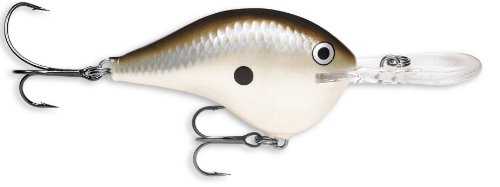 Rapala Rapala Dives to 16 Fishing Lure 2 75 Inch - color: Pearl Grey Shiner
