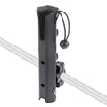 Adjustable Fishing Rod Holder, Pole inserter for Boat Yacht Kayak Fishing, Spinning Plastic, Black