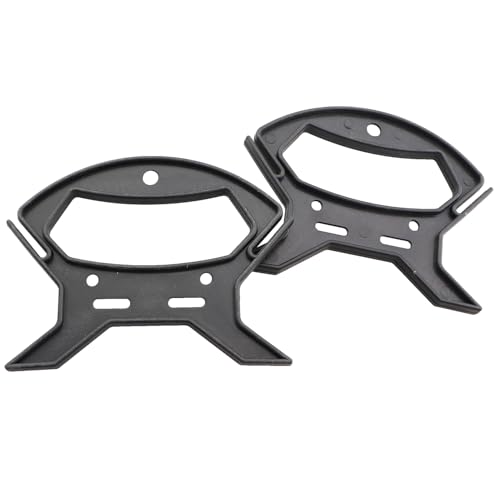 6PCS Black Plastic Bobbin Winder 12x6.2cm Cable Retainer Extension Cord Organiser Suitable for Organising String Light and Fishing Line