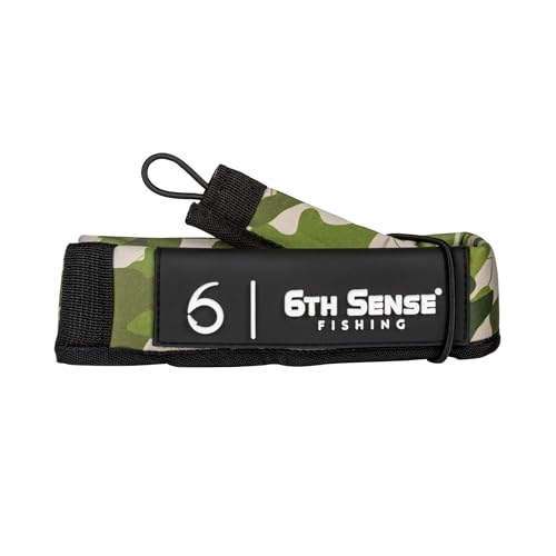 6th Sense ProSix Rod Sleeve – Hook-Resistant Neoprene Covers for Superior Durability, Color-Coded Rod Storage or Organization, Floating Material (Senses - Duckland, Baitcasting) - color: Senses - Duckland, style: Baitcasting