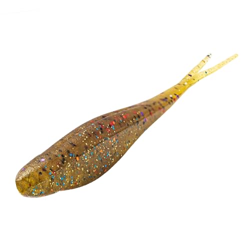 Strike King 3X Z Too Soft Jerkbait Fishing Lure, 5", Salt-Impregnated - color: Bluegill, size: 3"