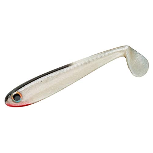 Yum Lures Money Minnow Original Soft Plastic Minnow Swim-Bait Paddle-Tail Fishing Lure, Tennessee Shad, 5'