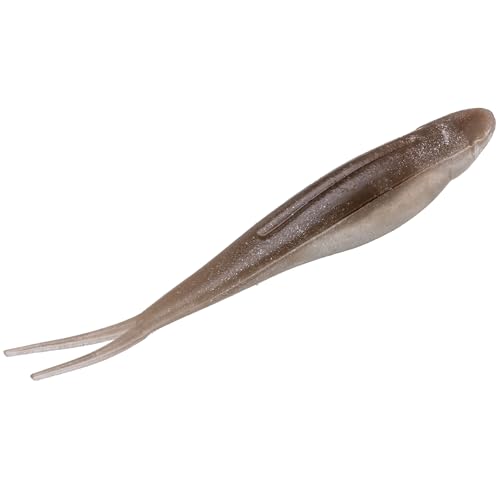 Strike King 3X Z Too Soft Jerkbait Fishing Lure, 5", Salt-Impregnated - color: Reel Shad, size: 7"