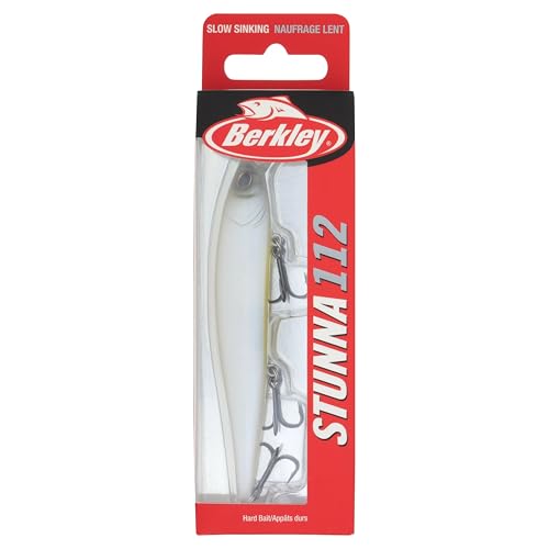 Berkley Stunna Fishing Hard Bait - color: French Pearl OB, size: 112mm - 1/2 oz