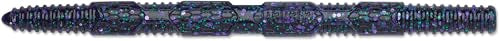 CrushCity Pig Stick Soft Plastic Stick Worm Bait, Versatile Finesse Action for Wacky, Neko, Texas & Ned Rigs - color: Candy Bug, size: o/s