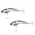 SteelShad - Mini Series (1/4 oz) - 2 Pack - Lipless Crankbait for Freshwater Fishing - Perfect for Ice Fishing, Pan Fishing, Crappie, Walleye and Bass - color: Tennessee Shad