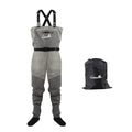 GREENWATER Fly Fishing Breathable Waders for Men Women with Stockingfoot Waterproof Lightweight Chest Waders