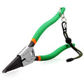 SPEEDWOX Special Angle Tip Lock Ring Pliers 8-Inch Retaining Rings Pliers for Removing Installing Gearshift Locking Rings Spring Loaded Snap Ring Pliers for Removing Installing Locking Rings - style: 8" with hole