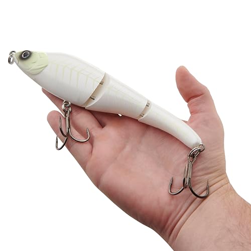 Berkley Magic Swimmer Fishing Hard Bait - color: Ghostescent, size: 7 1/2in - 3 3/8 oz