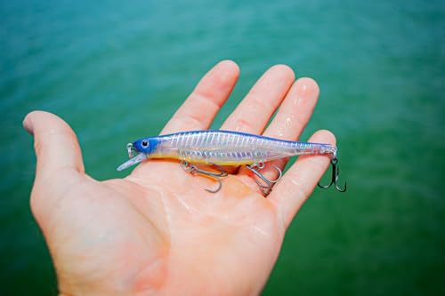Booyah Flash Point Jerkbait - color: Bleeding Pearl
