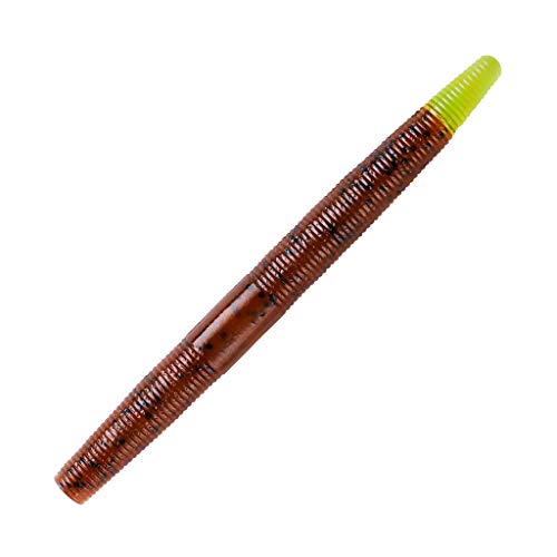Yum Lures YDG - color: Carolina Pumpkin/Chartreuse, size: 4"