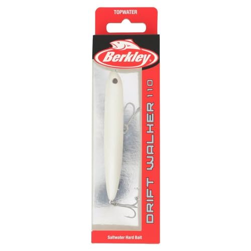 Berkley Berkley Drift Walker Saltwater - color: Pearl White, size: 4 3/10in - 1/2 oz