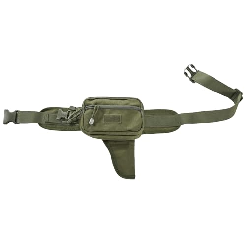Concealed Carry Fanny Pack, Tactical Waist Bag | Tactical fanny pack with concealed gun holster for running & EDC. CCW waist bag for men and women, Olive - color: OLIVE