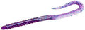 Zoom U Tail Worm-Pack of 20 - color: Electric Blue