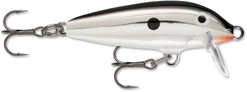 Rapala Original Floater 05 Fishing Lures - color: Metallic Silver, size: Body Length: 1-1/2"