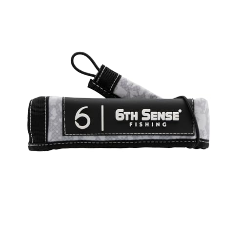 6th Sense ProSix Rod Sleeve – Hook-Resistant Neoprene Covers for Superior Durability - Color-Coded Rod Storage or Organization - Floating Material (Baitcasting, Shad Camo) - color: Shad Camo, style: Baitcasting