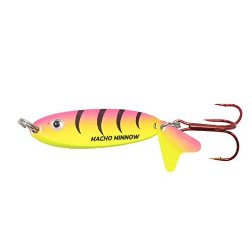 Northland Tackle Momuv 4 Macho Minnow Bait Uv 1 Oz - color: Bubblegum Tiger, size: 1/8 Oz