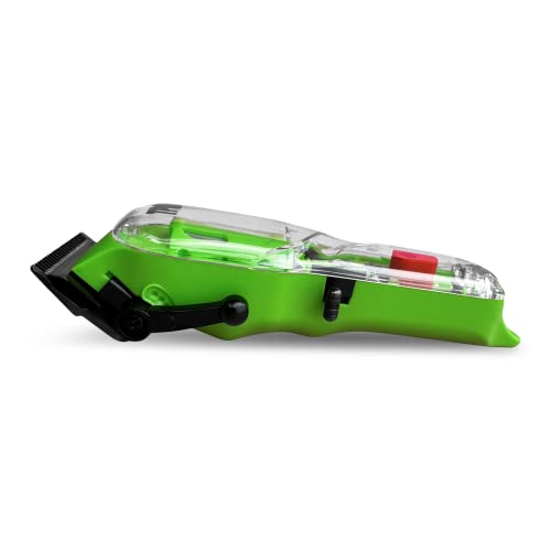 TPOB Slime 2 Barber Hair Clippers Trimmer Shaver Set for Men with Matte Green Case and X Fade Blade - color: Slime Pack
