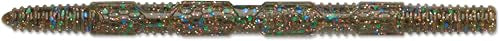 CrushCity Pig Stick Soft Plastic Stick Worm Bait, Versatile Finesse Action for Wacky, Neko, Texas & Ned Rigs - color: Tilapia Magic, size: o/s