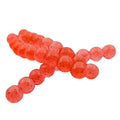 Fishing Scented Soft Plastic Beads Artificial Salmon Egg Bait Packs for Trout, Steelhead and Salmon (Spawn Roe Fishing Tackle) - color: Calamari Ranga, size: .375"/10mm-27 Eggs per pack