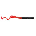 Berkley PowerBait Power Worms Fishing Soft Bait - color: Midnight Fire, size: 7" (13 Count)