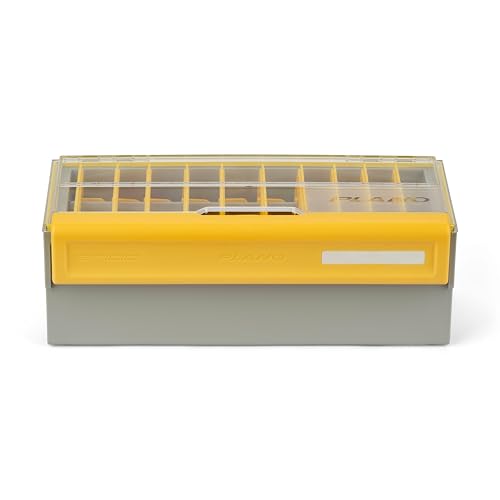 Plano EDGE Short Hang Box, Stores 40 Crankbaits, with Rust-Preventive Rustrictor, Dri-Loc Watertight Seal, WaterWick, DuraView Transparent Lid, Stackable Storage for Fishing Organization - style: Short Hang