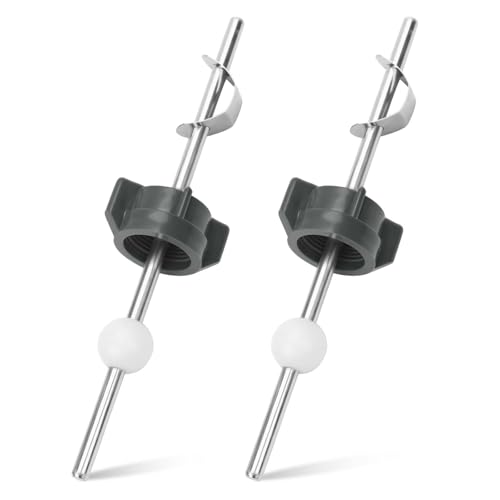 2pcs Bathroom Sink Stopper Drain Replacement Parts Kit, Lavatory Pop-Up Center Piece Assembly with Pivot Ball Rod Repair Compatible with Price Pfister PS2673/ PS469/ PSB327