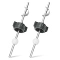 2pcs Bathroom Sink Stopper Drain Replacement Parts Kit, Lavatory Pop-Up Center Piece Assembly with Pivot Ball Rod Repair Compatible with Price Pfister PS2673/ PS469/ PSB327