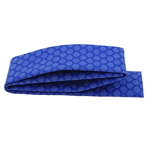 Greatfishing Fish Scale Pattern Heat Shrink Sleeve Wrap Fishing Bulding Handle Cork Rod Grip with Non Slip Waterproof and Insulation 40inch 5 Color 5 Size Choice Durable Repair (Blue,Diamter:15mm) - color: Blue, size: Diameter: 15 mm; Length: 1000 mm