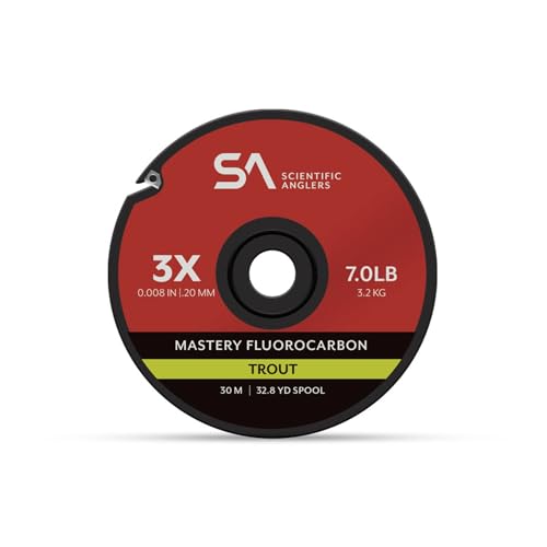 Scientific Anglers Mastery Trout Fluorocarbon Tippet - size: 3X