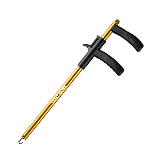 Fish Hook Remover Tool, Aluminum Fishing Hook Remover Extractor 13.6in - color: Gold