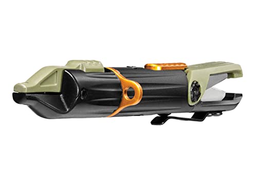 Gerber Gear LineDriver - Fishing Line Multitool with Spinning Line Vise, Tether Ring, Eyelet Clearing Spike, Hook Threader, Scissors & Split Shot Crimper - Premium Fishing Gear